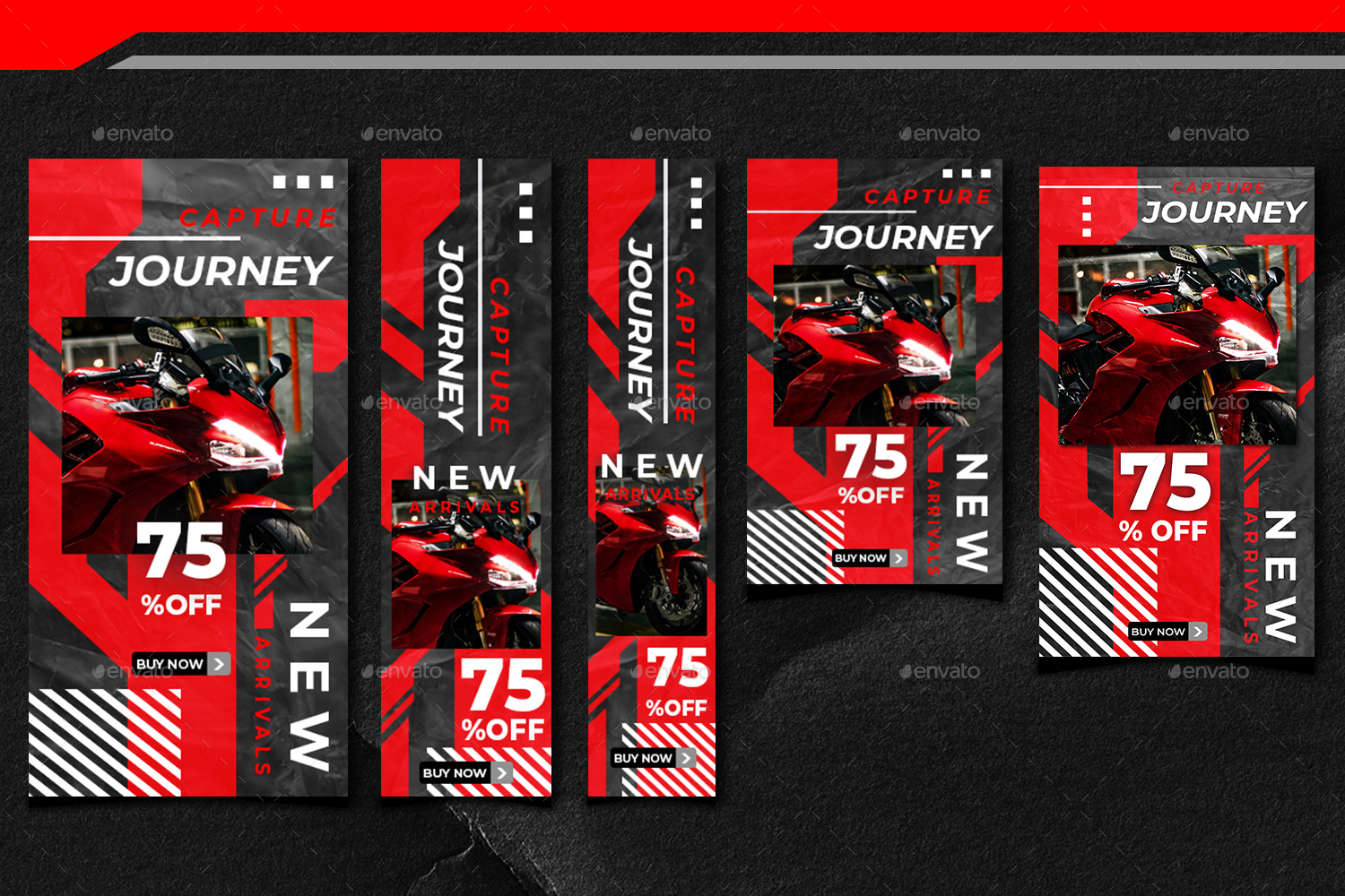 Urban Motorbike Banner Multipurpose,  Elements GraphicRiver